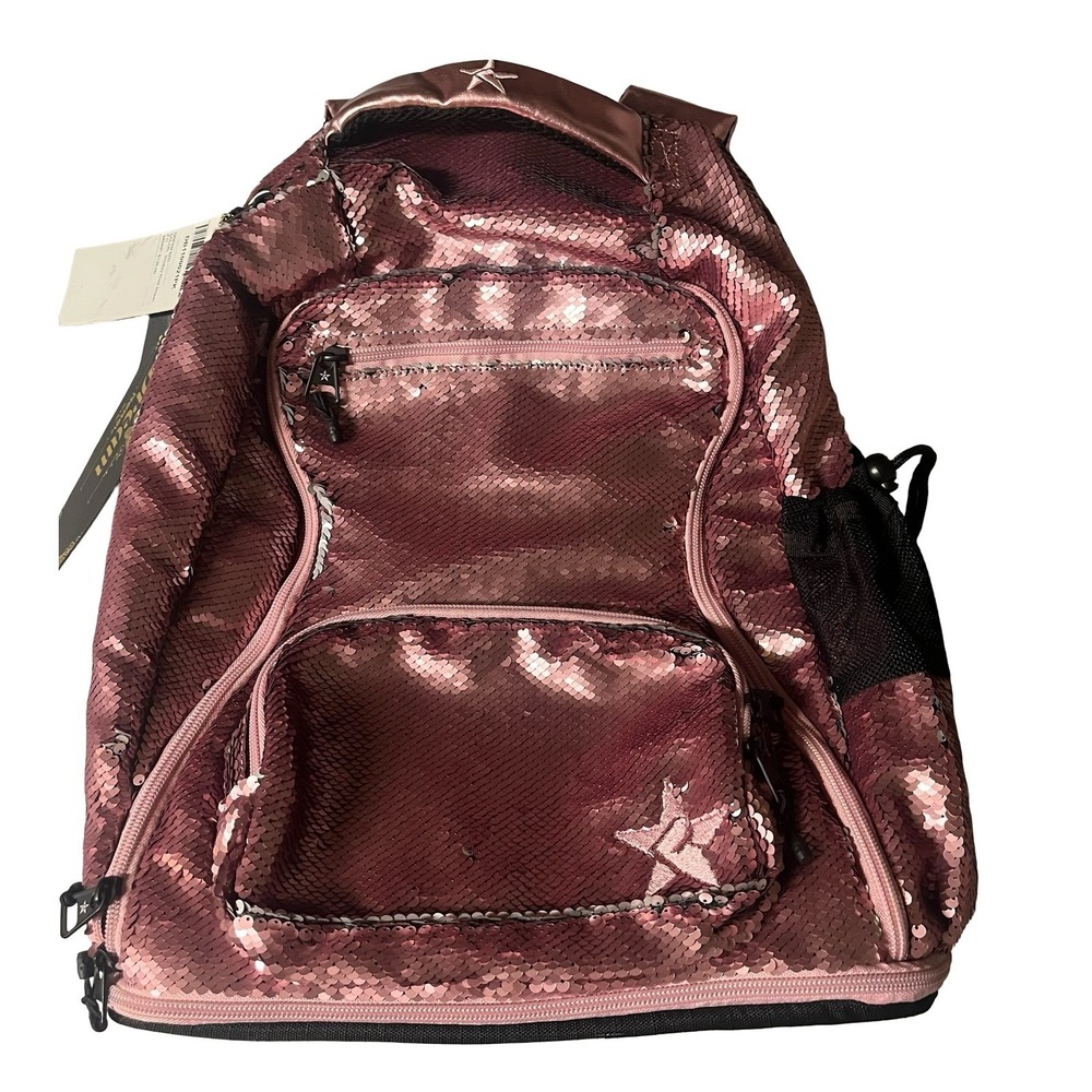 Rebel Athletic Dream Bag Smokey Rose Sequin Cheer Backpack Pink NEW MSRP $138